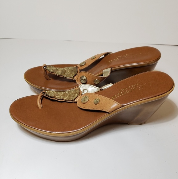 a giannetti wedge sandals